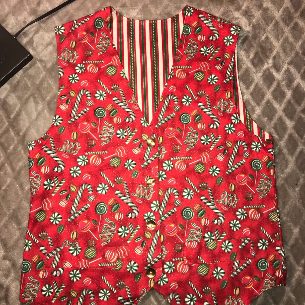 Reversible Christmas Vest